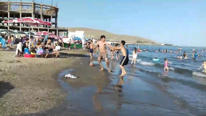 Пляжи в азербайджане