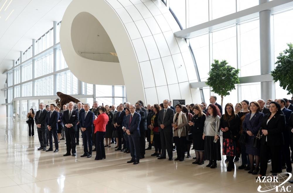 Between Heaven And Earth Exhibition Opens At Heydar Aliyev Center Photo